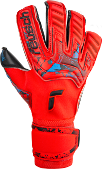 Reusch Attrakt Gold X Evolution Cut 5370964 3333 black red front